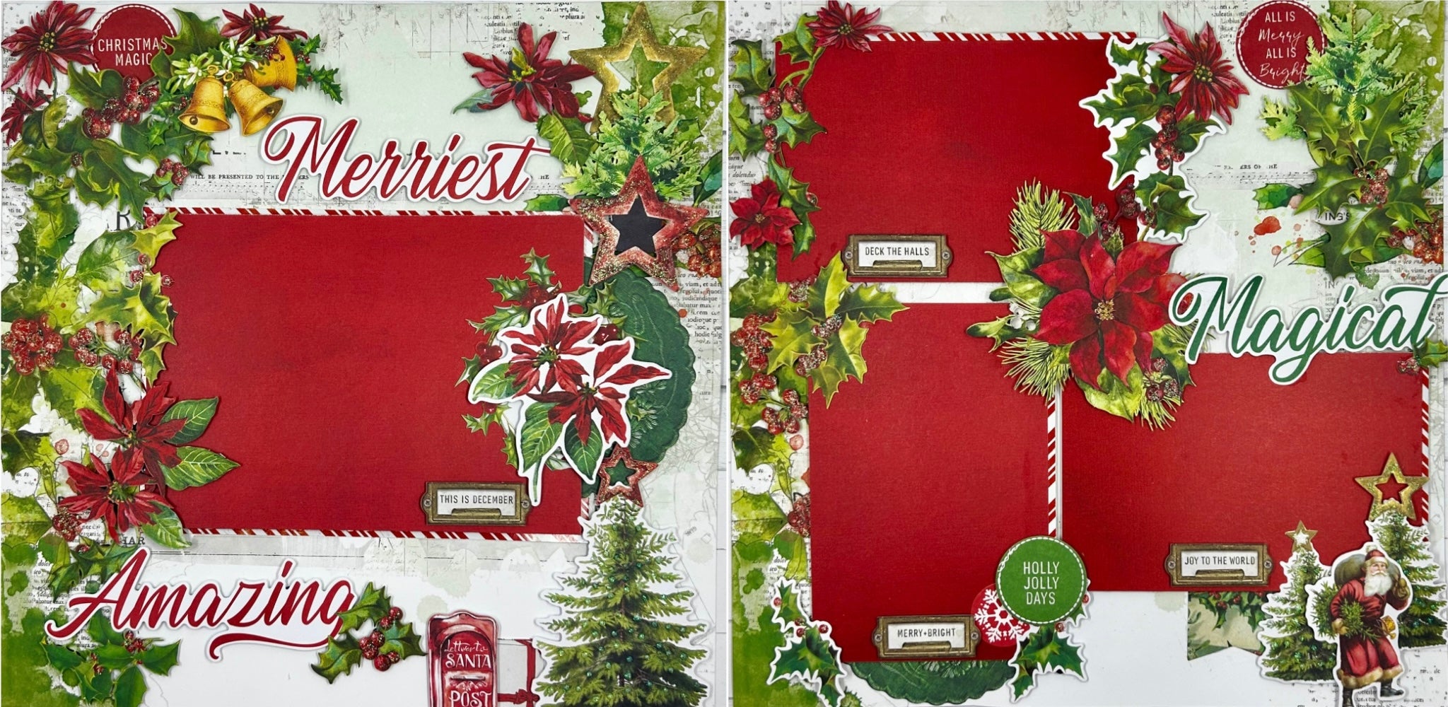 Magical Holiday 2-Page Layout (Virtual Class 79)